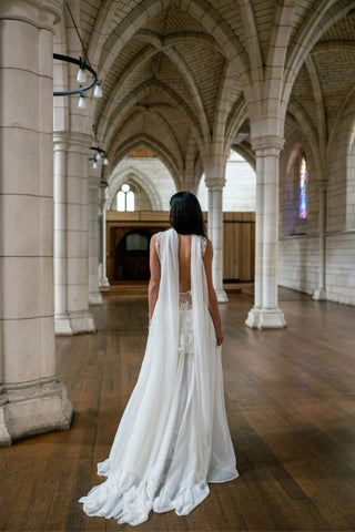 Amaris Silk and Beaded Gown | Brooke Tyson Ritual
