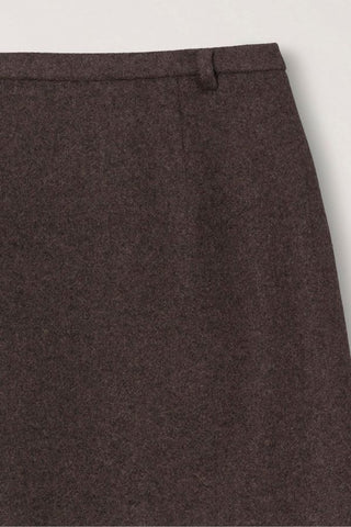 Wool Mini Skirt