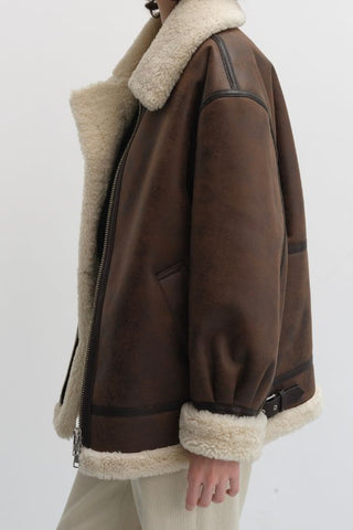 Unisex B-3 Shearling Jacket