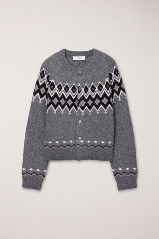 Unisex Chunky Pattern Cardigan