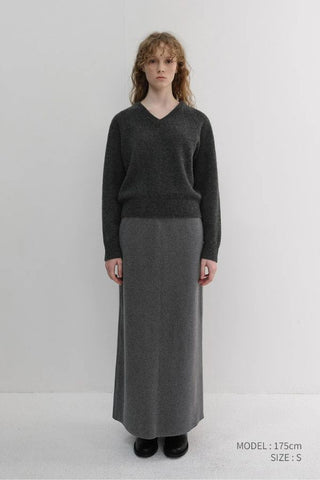 Unisex Soft Volume V-Neck Sweater
