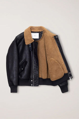 Unisex Volumed Aviator Jacket