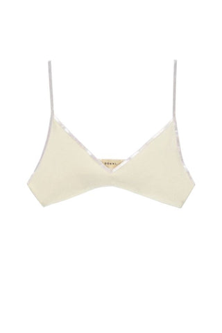 Rib Bralette | Creme