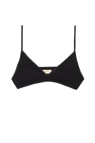 Rib Bralette | Jet