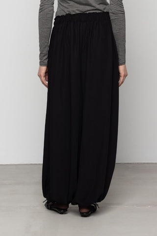 Pleated Oversized Balloon Trousers