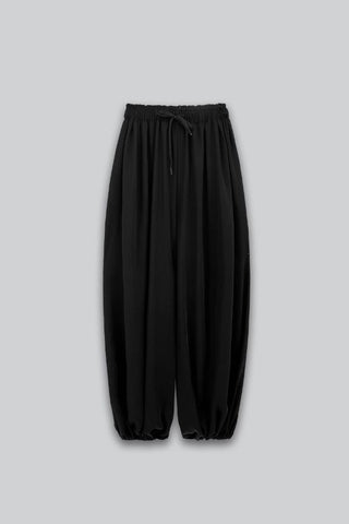 Pleated Oversized Balloon Trousers