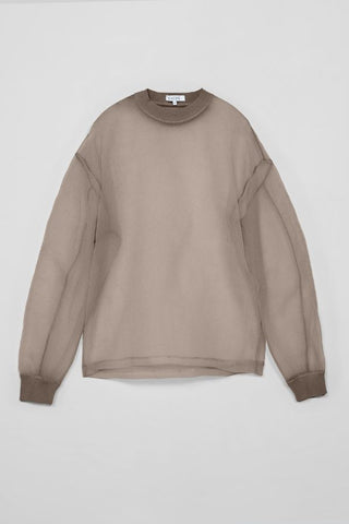 Organza Sweatshirt | Green
