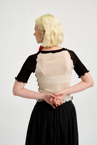 Lucille Skirt | Black Linen