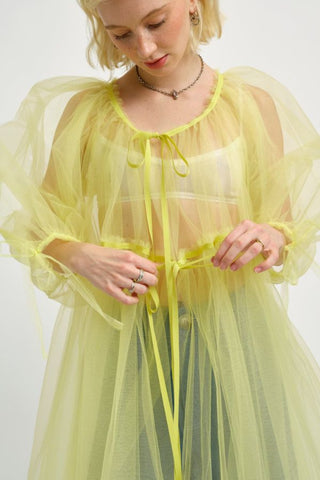 Ariel Tulle Dress | Yellow