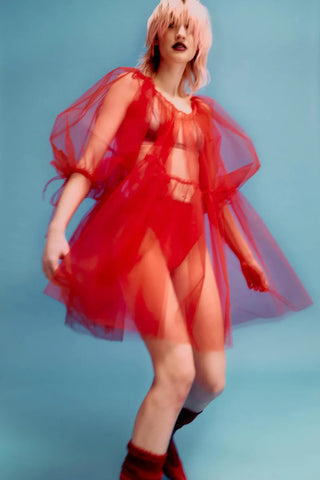 Fiona Dress | Red