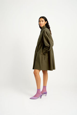 Loretta Dress | Army Green