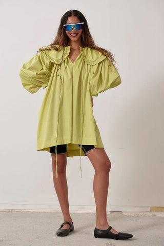 Mandy Dress | Pear Green