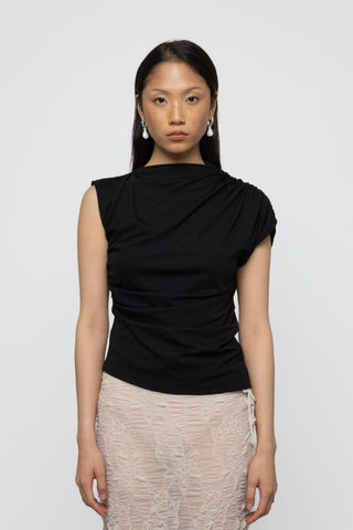 Asymmetric Draped Top