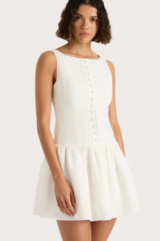 Blair Mini Dress | White