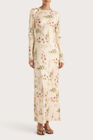 Faroe Maxi Dress | Jardin Floral Blush