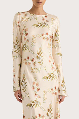 Faroe Maxi Dress | Jardin Floral Blush