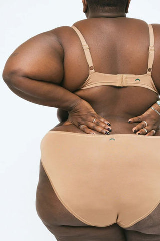 High Rise Bikini | Tan