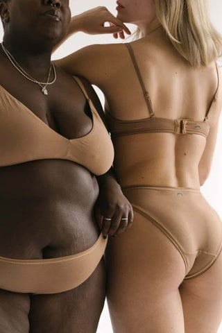High Rise Bikini | Tan