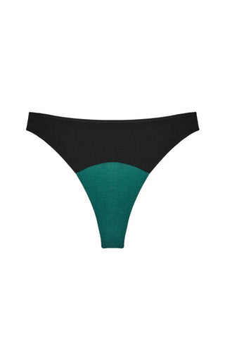 High Rise Thong | Black
