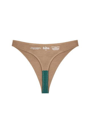 High Rise Thong | Tan