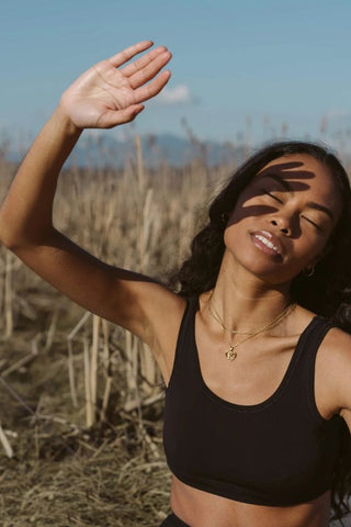 Sporty Bralette | Black