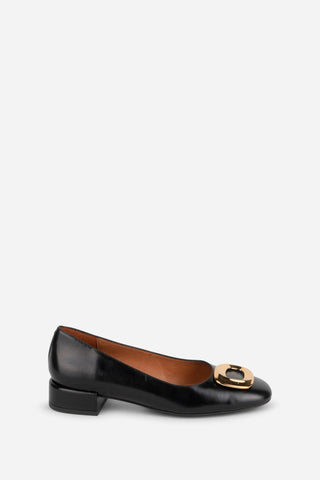 Mister Leather Flat | Black