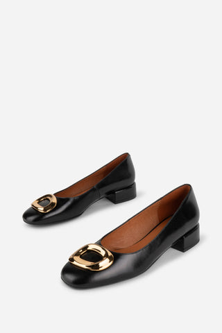 Mister Leather Flat | Black