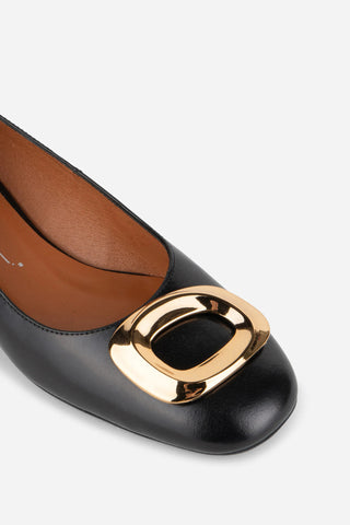 Mister Leather Flat | Black