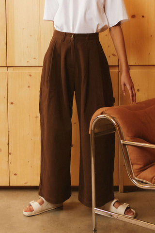 Work Pant Trouser | Coffee