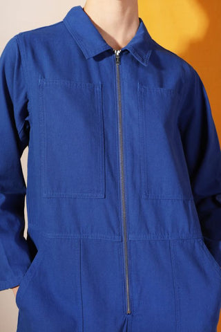 Dominic Boilersuit | Cobalt