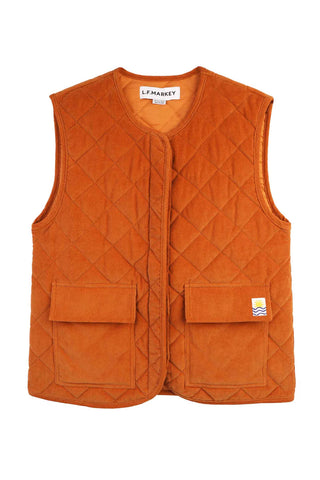 Flint Waistcoat Jacket | Ochre