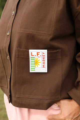 Wide Chore Jacket | Coffee