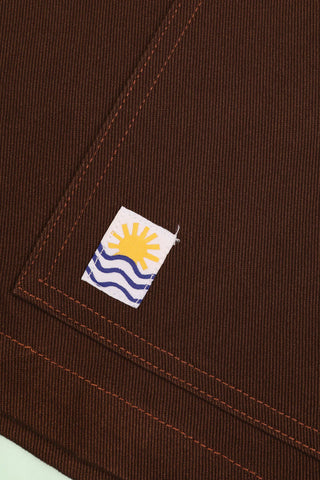 Wide Chore Jacket | Coffee