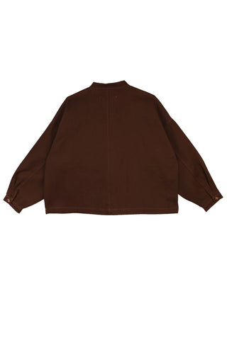 Wide Chore Jacket | Coffee