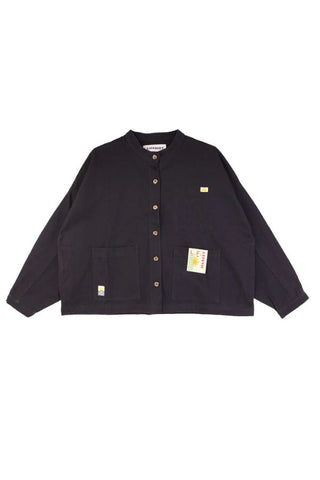 Wide Chore Coat | Navy