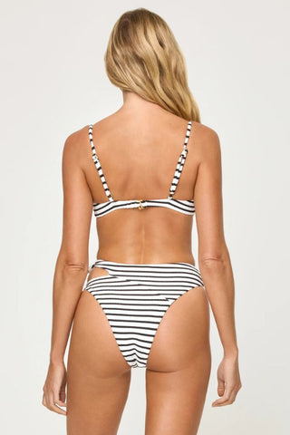 Tulip Bikini Top | Sail Along Stripe