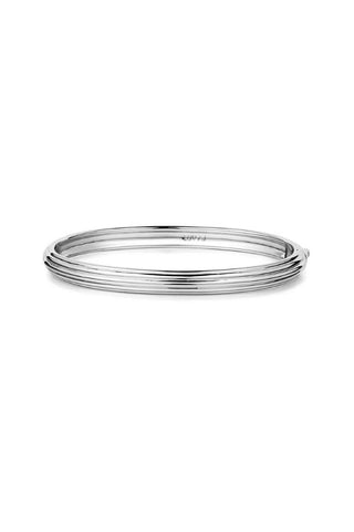 Remy Hinge Bracelet | Silver