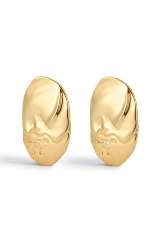 The Granada Disc Earrings | Gold