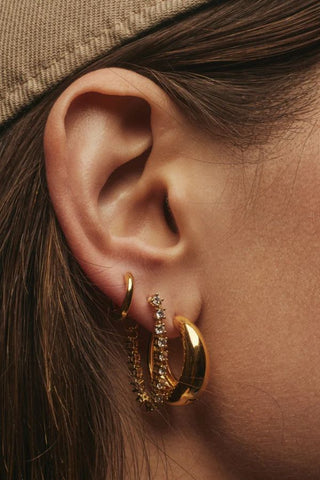 Marbella Hoops | Gold