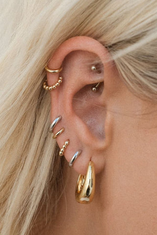 Marbella Hoops | Gold