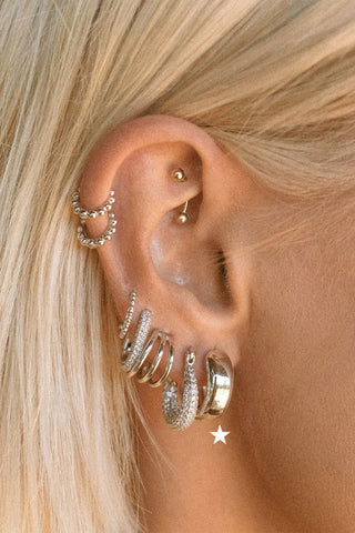 The Monaco Huggies | Silver