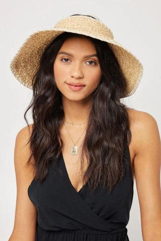 Del Mar Roll Up Hat | Natural