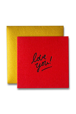 Love You Tiny Card