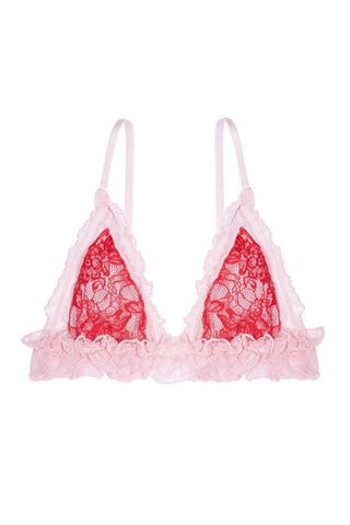 Glace Ruffled Triangle Bra