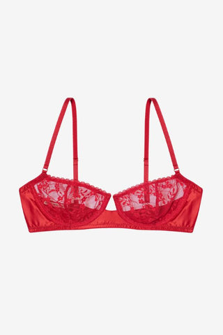 Pavot Satin Underwire Bra