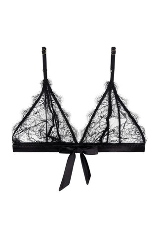 Gwen Triangle Bralette | Black