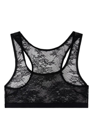 Rika Lace Bralette | Black