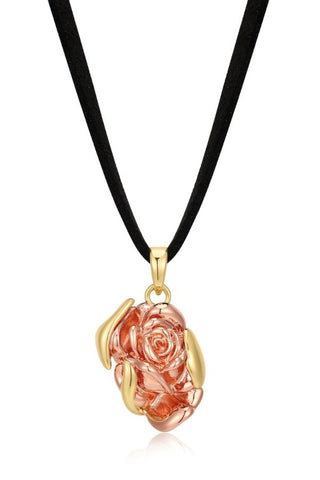 Rosa Pendant Necklace | Gold