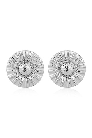 The Sunflower Studs | Silver