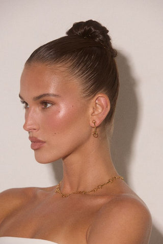 The Horsebit Stud Earrings | Silver